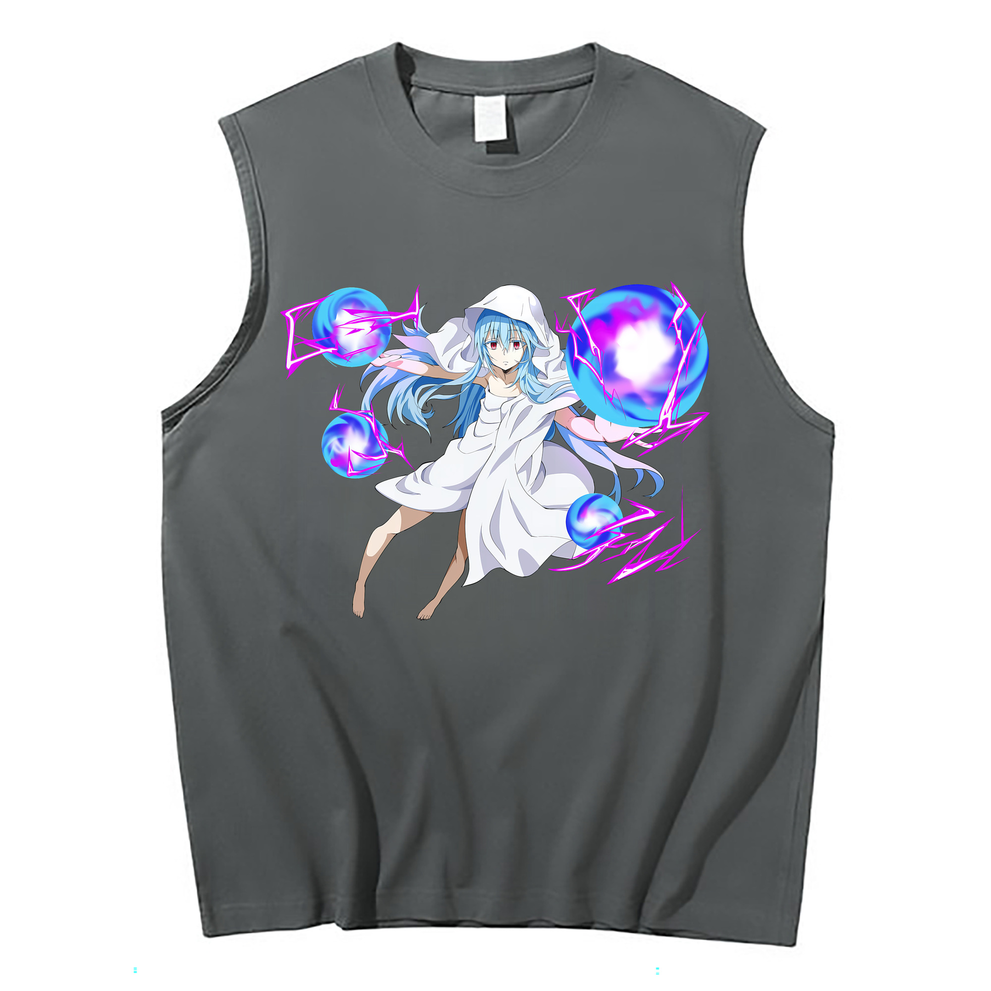 （画像用） 転スラ Regarding Reincarnated to Slime コットン100％タンクトップ（フロントプリント）